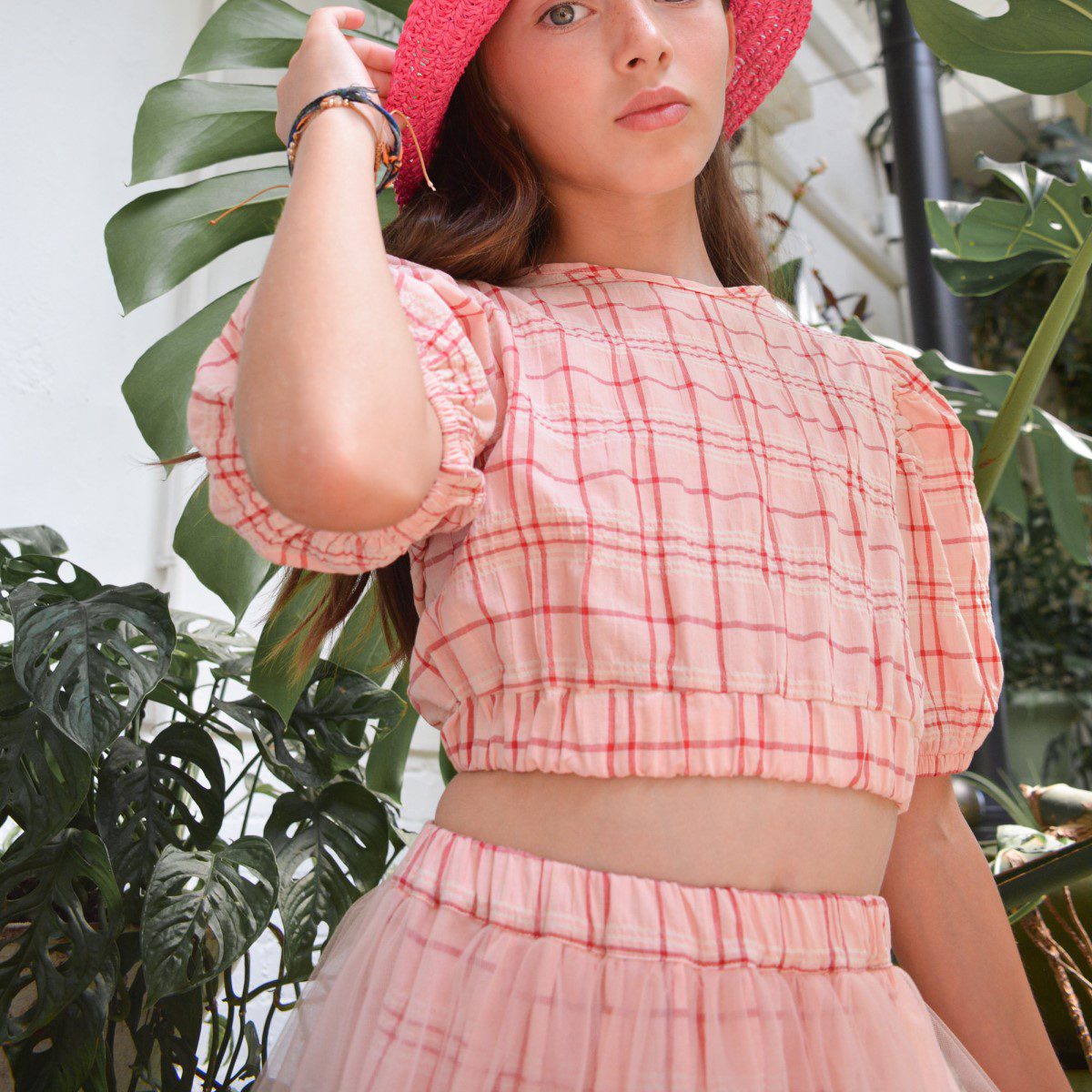 Aylin Top & Skirt | Pink