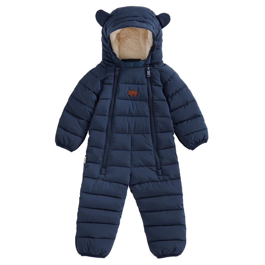 Quilted Onesie | Ink Navy