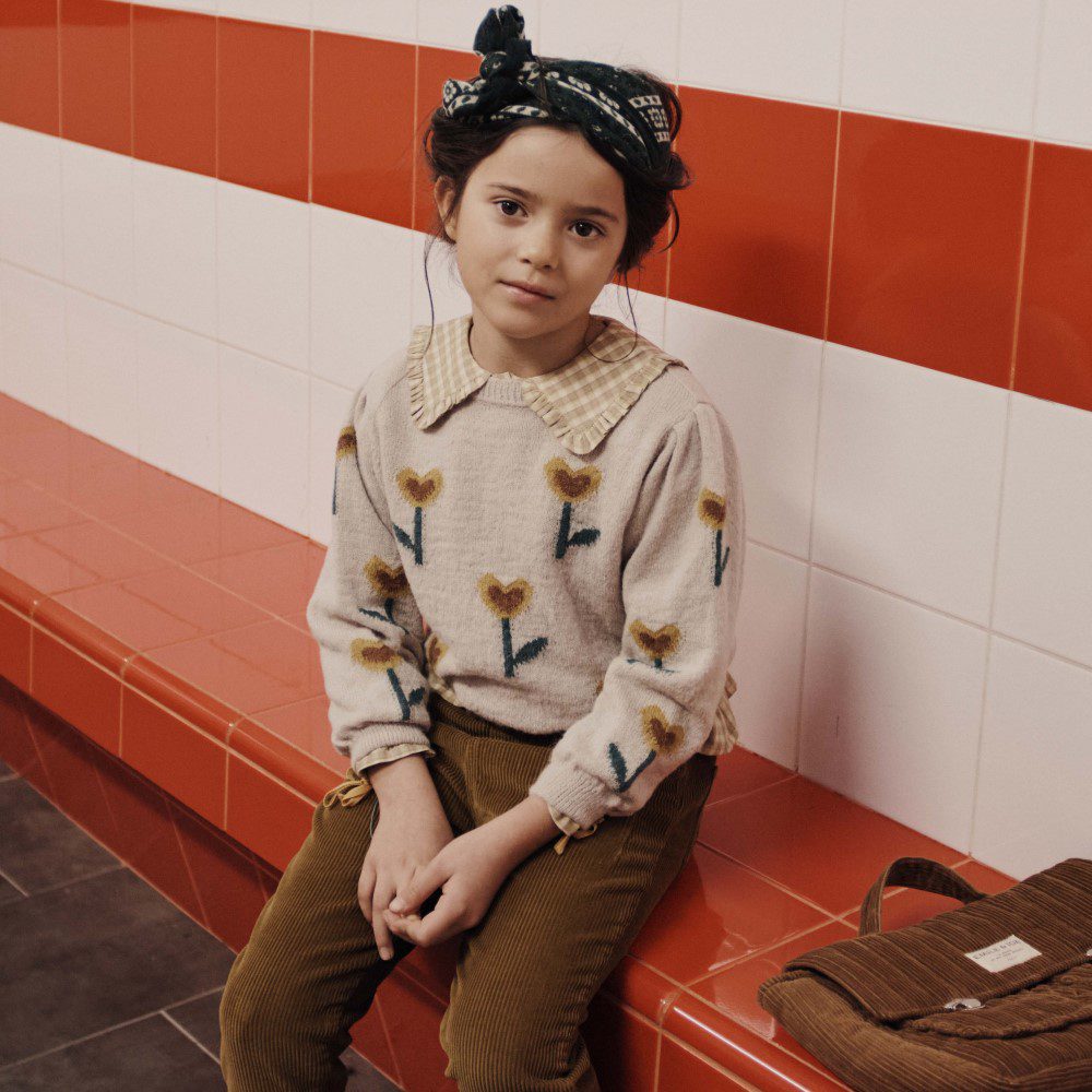 Greige Wool Pullover