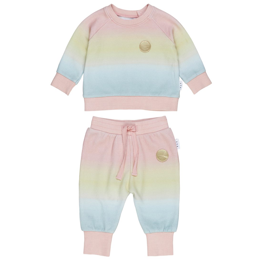 Sweatshirt & Track Pant | Rainbow