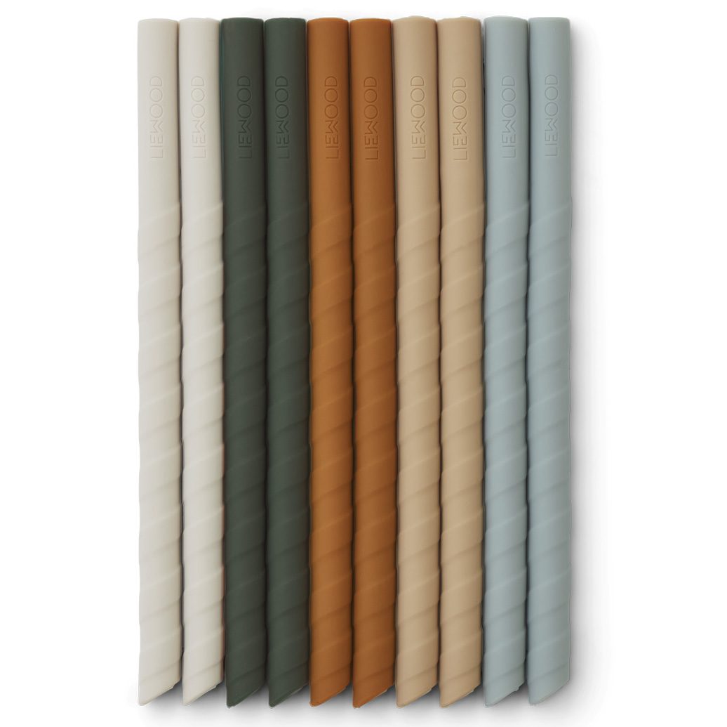 10 Pack Timoti Straw | Mustard Multi Mix