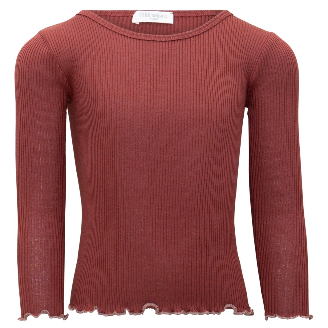 Bergen Frill Long Sleeve Hibiscus