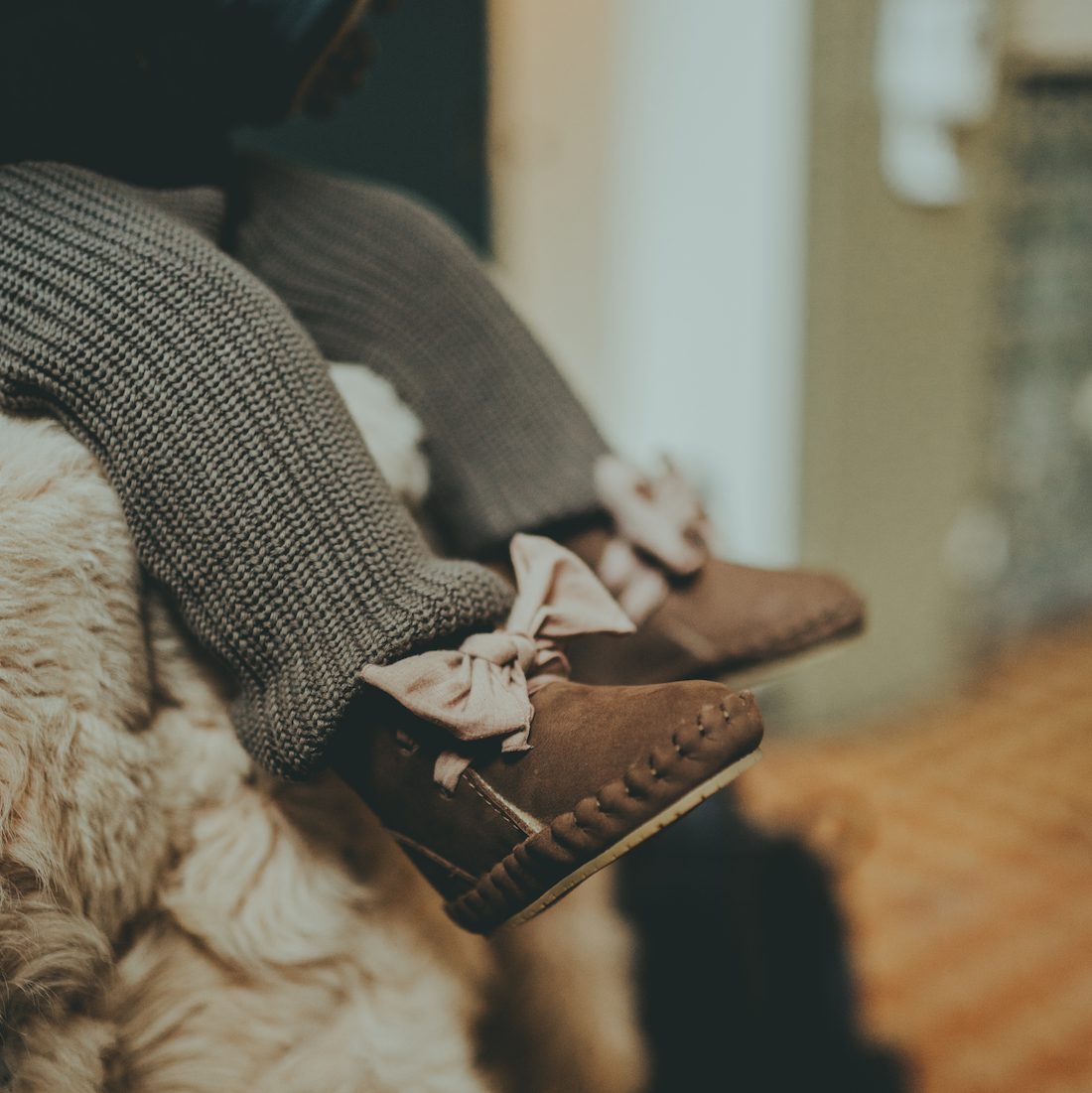 Pina Organza Lining | Hazelnut Nubuck + Mocha Cotton