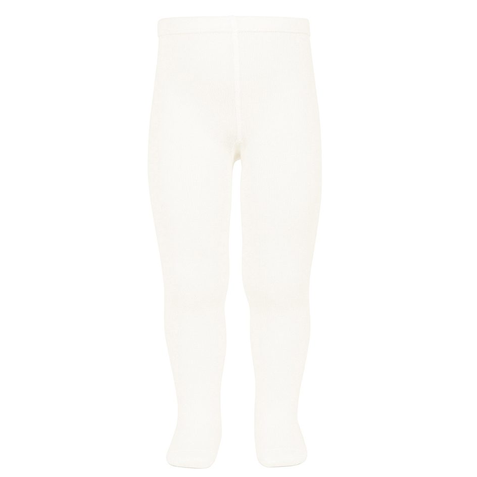 Plain Stitch Basic Tights | Cream (202)