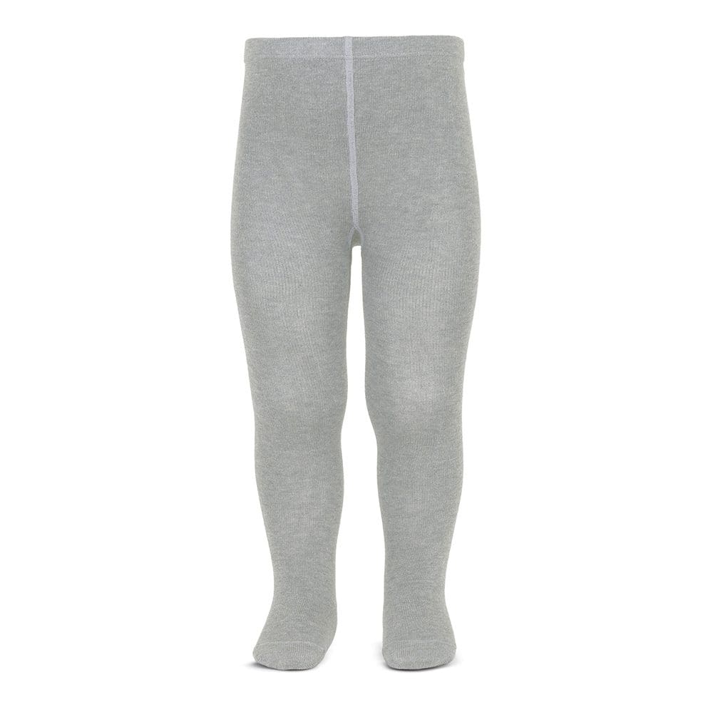 2019/1 Plain Stich Basic Tights | Aluminium 221