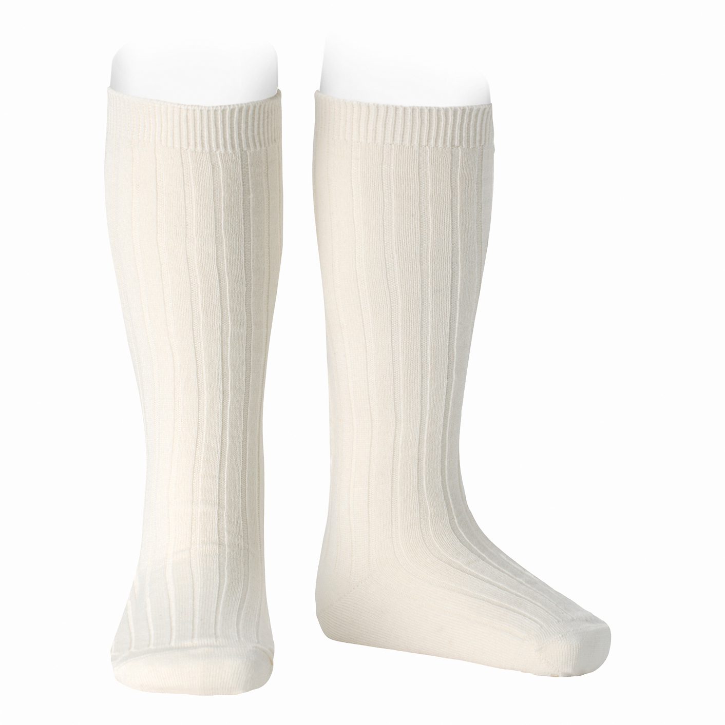 MERINO WOOL-Blend Rib Knee High Socks | Cava (913)