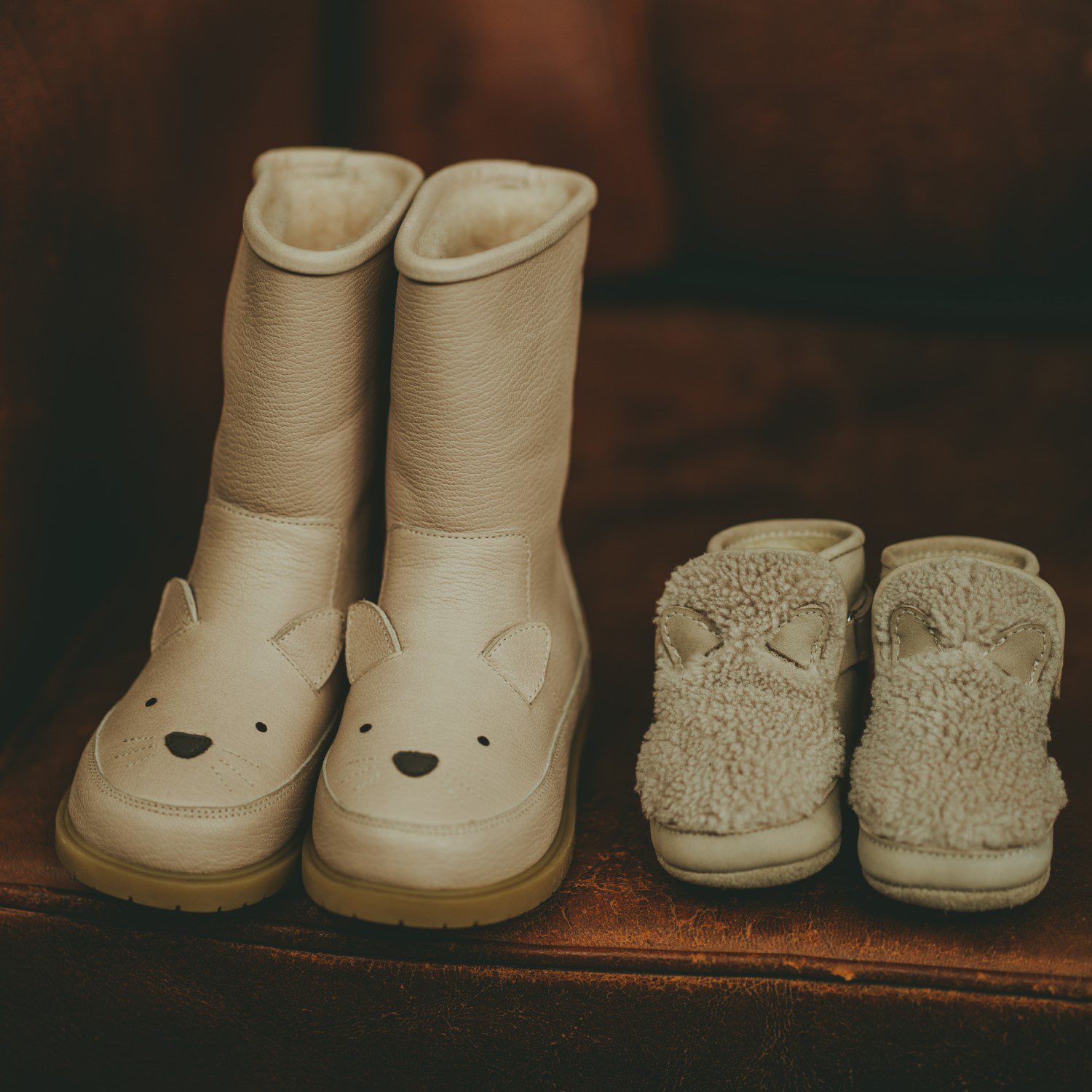 Richy Lining | LION Caramel Curly Faux Fur