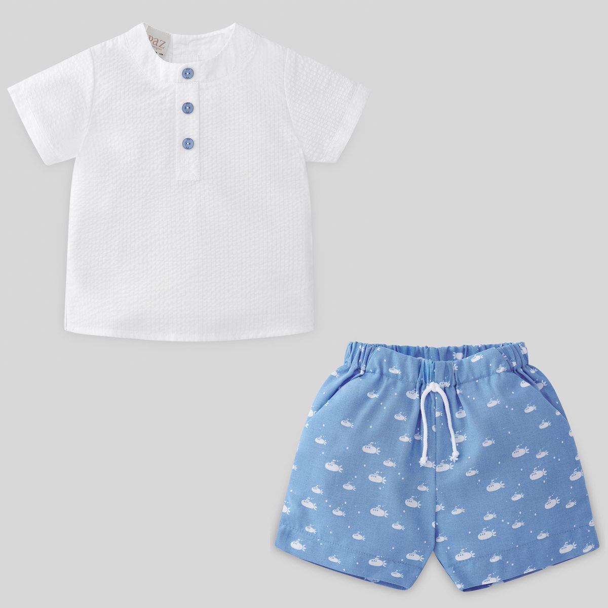 Woven Submarino Shorts & Shirt Set
