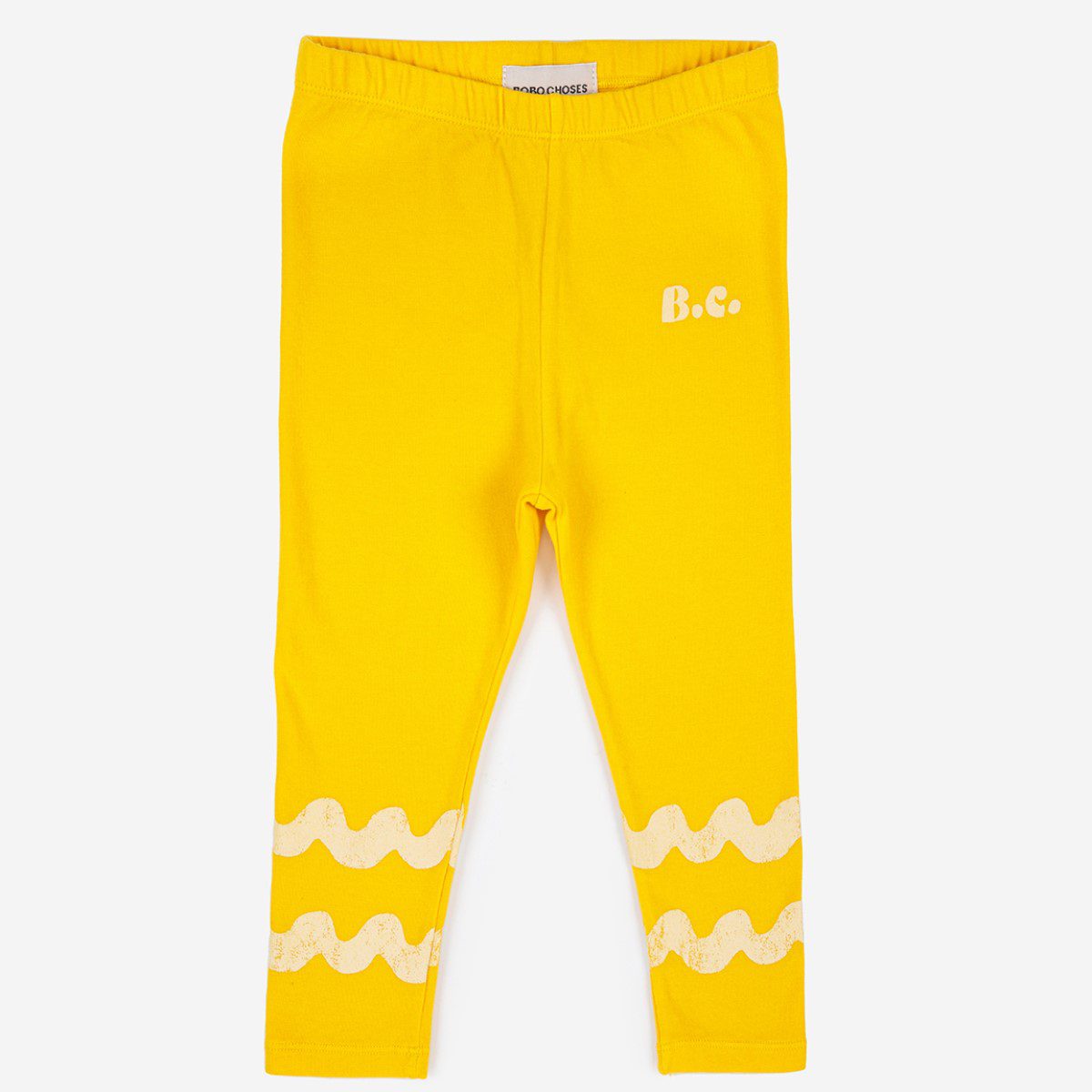 Yellow Squid T-Shirt & Waves Yellow Leggings