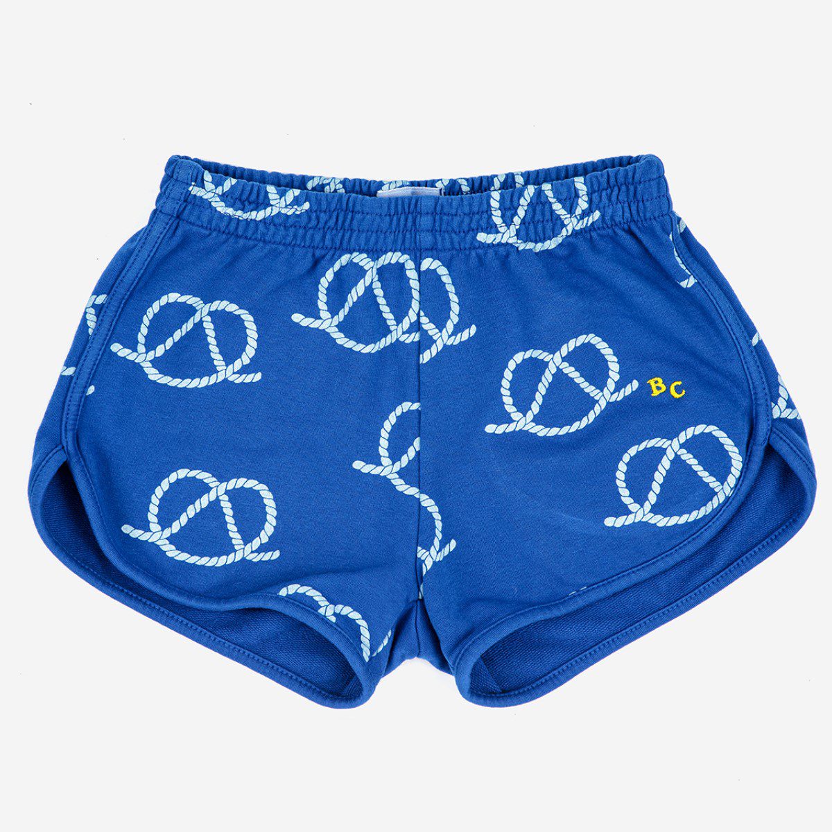 Sail Rope All Over Cropped Sweatshirt & Shorts