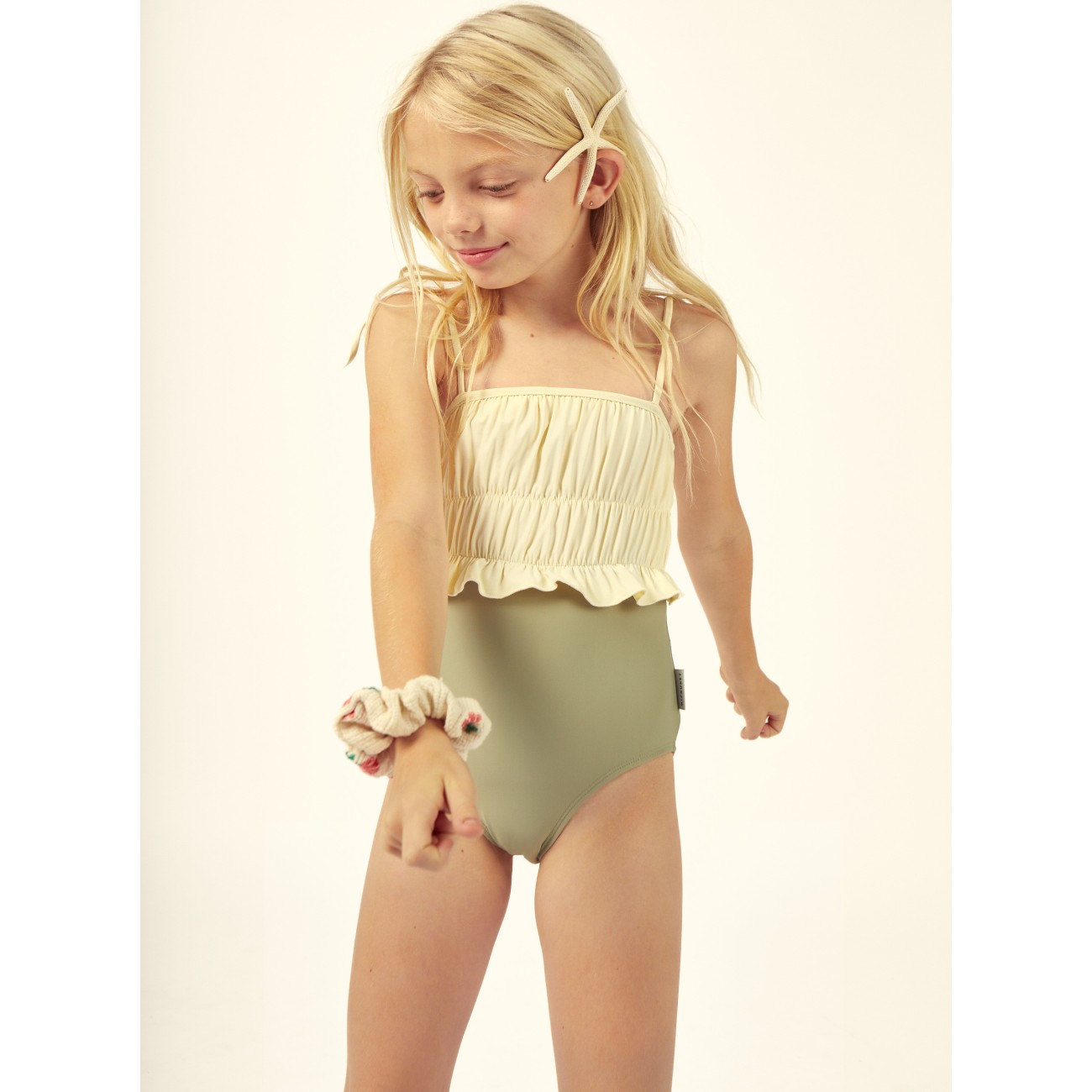 Julieta Block Color Swimsuit