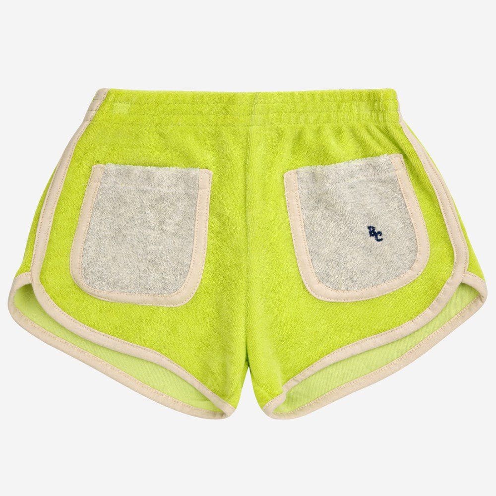Green Terry Shorts