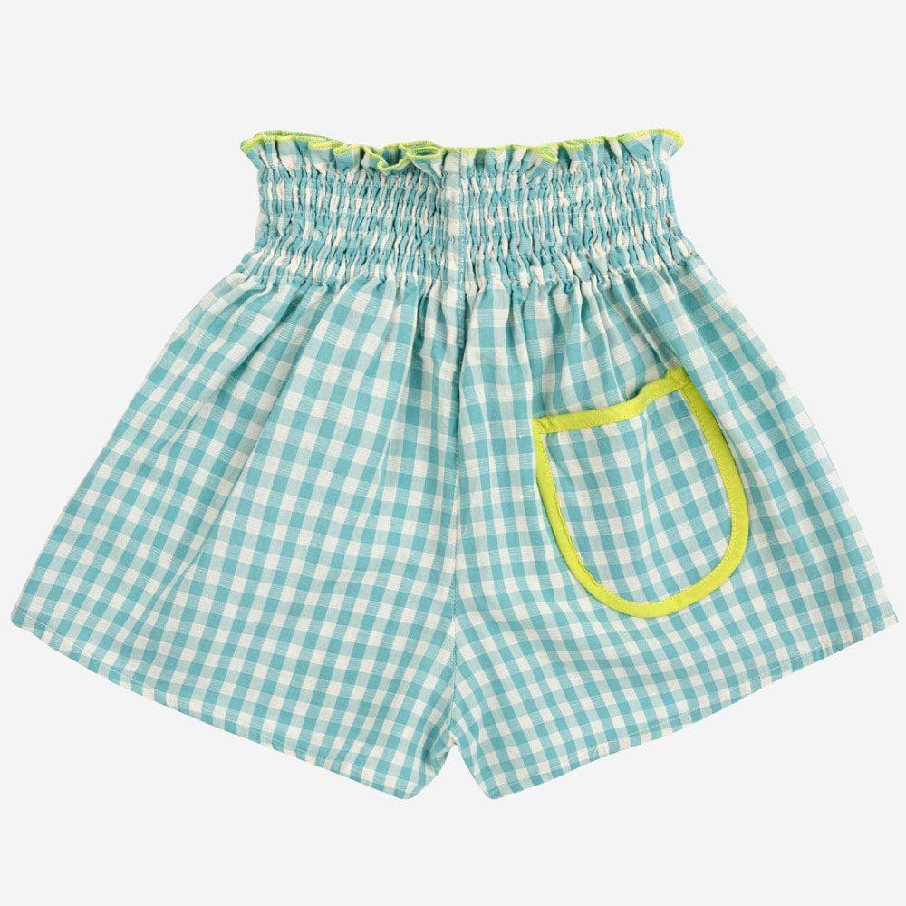 Vichy Woven Shorts