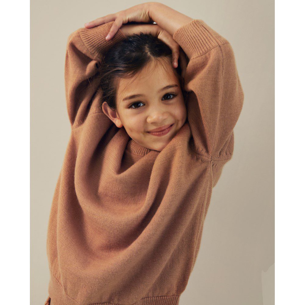 Knitted Jumper | Biscuit