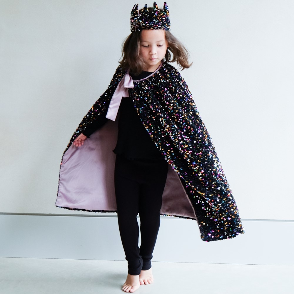 Rainbow Dazzle Sequin Crown