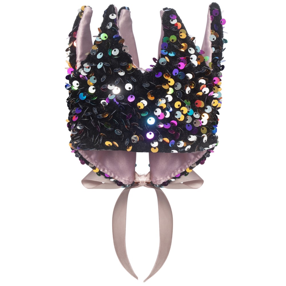 Rainbow Dazzle Sequin Crown