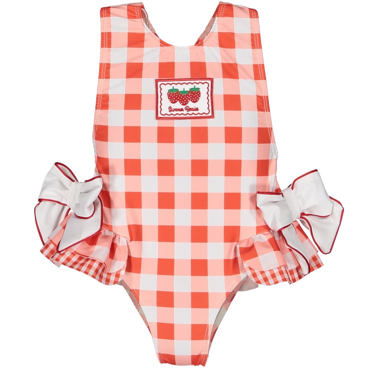 Berries & Bees Gingham Swimsuit