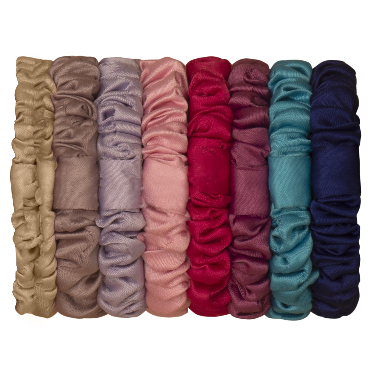Satin Mini scrunchies