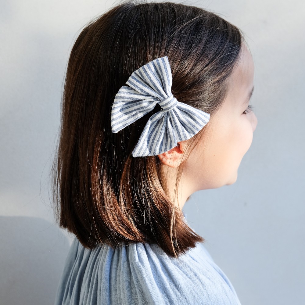Seaside Stripe Bow