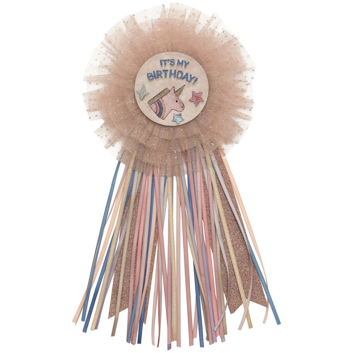 Unicorn Birthday Badge