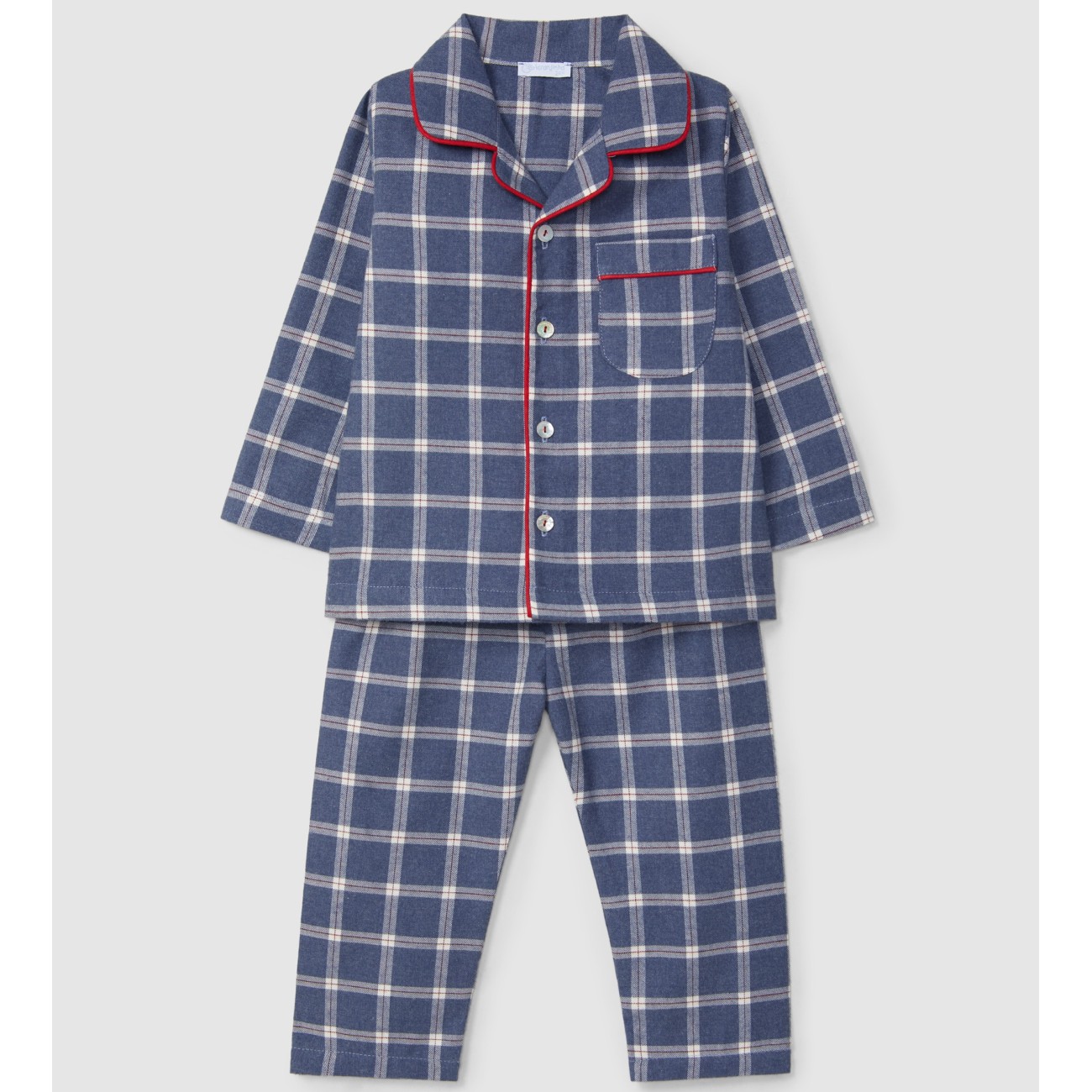 Check Pyjamas W/ Pocket