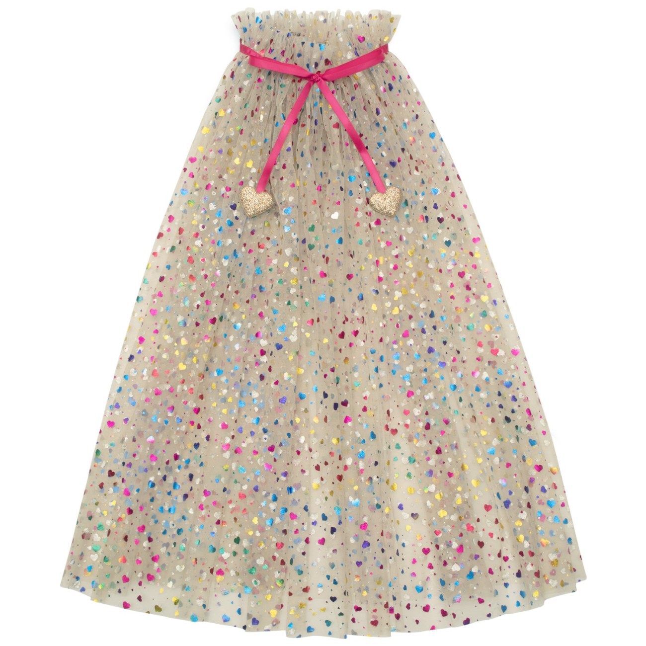 Rainbow Hearts Cape
