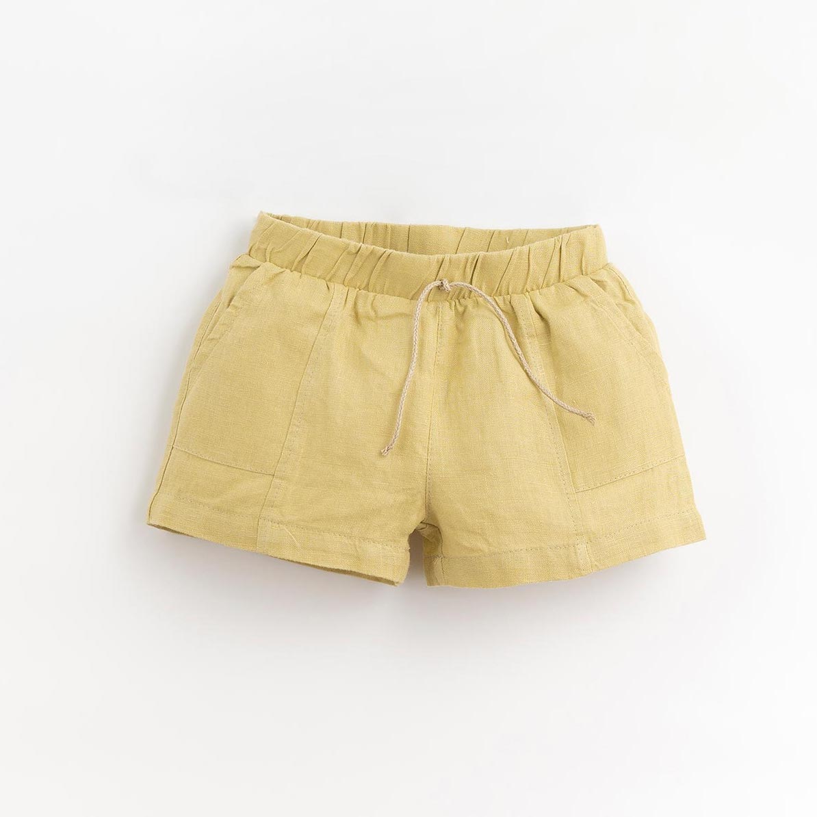 Flame Jersey Tee / Vichy Woven Shirt / Linen Shorts