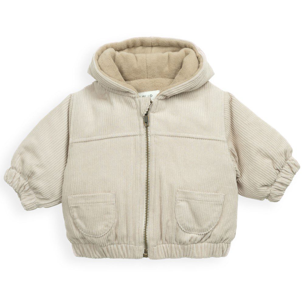 Corduroy Jacket W/ Hood
