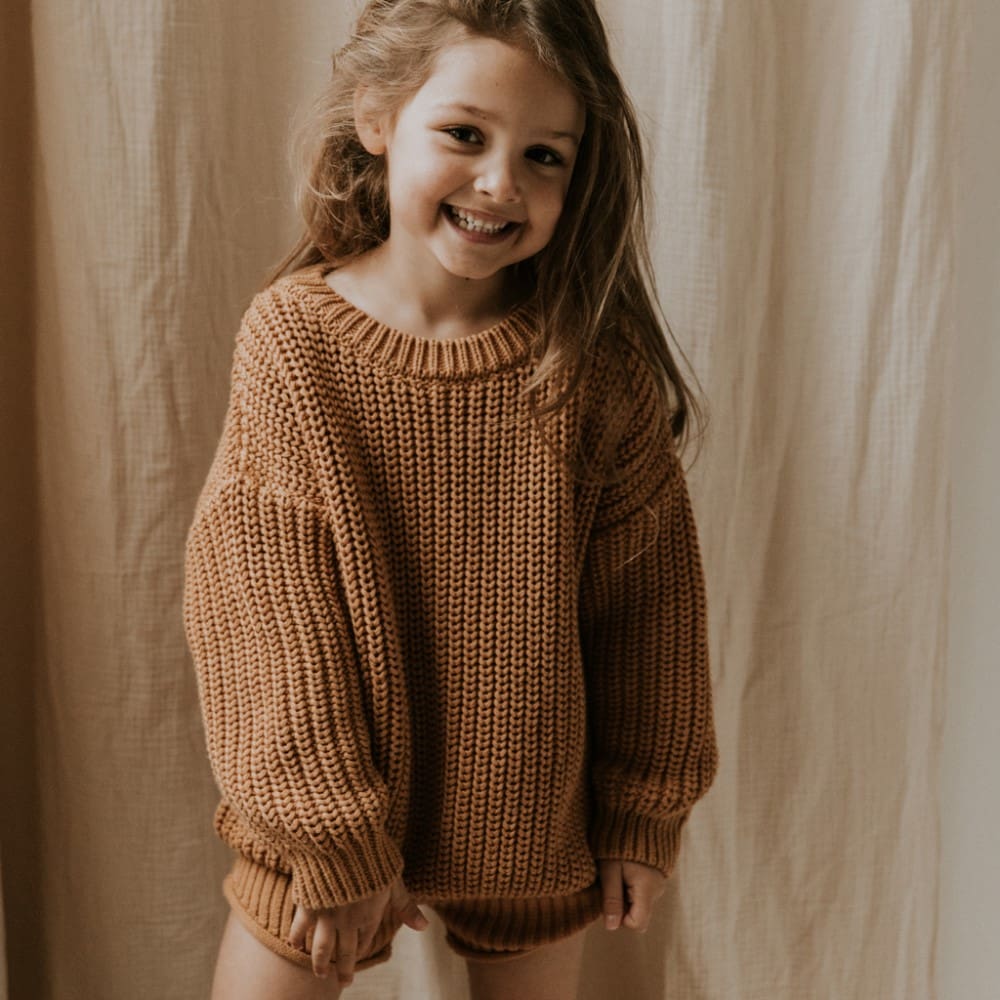 Chunky Knitted Sweater | MOON