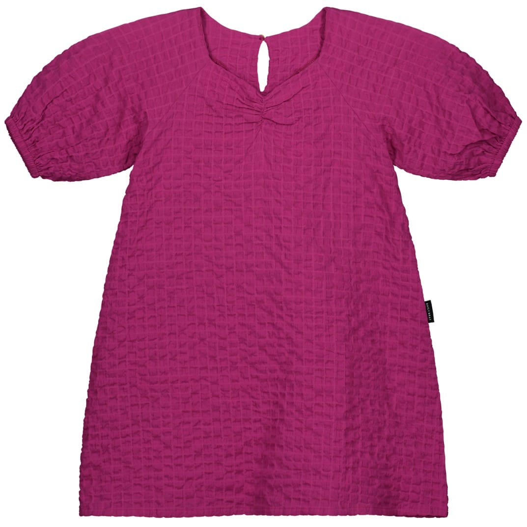 Puffy Dress Midnight Purple