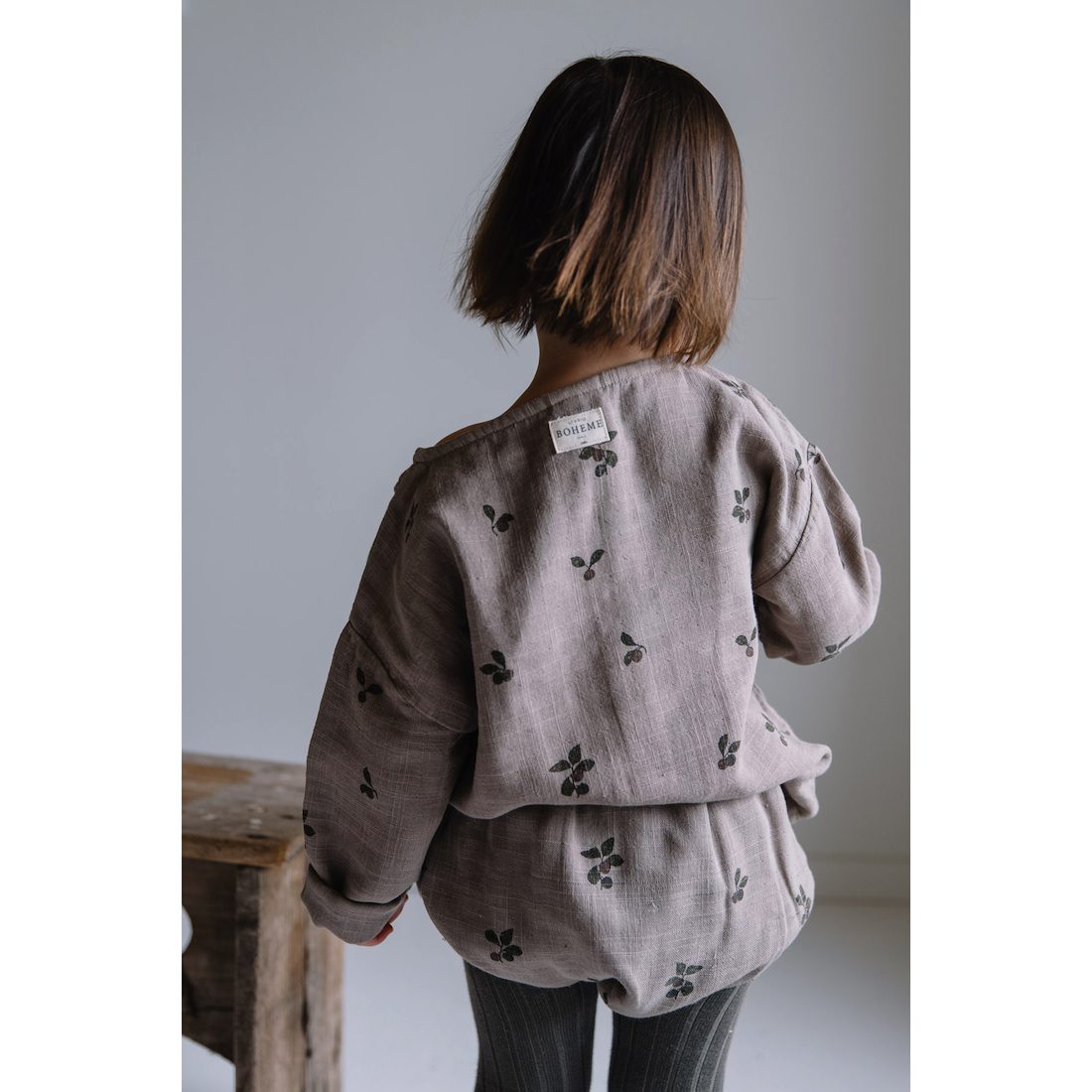 Olympe Blouse & Ami Bloomers | Greige Plums