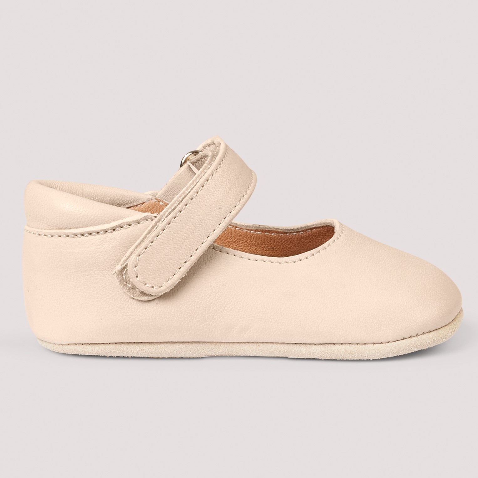 Ballerina Shoe W/ Velcro | Cream