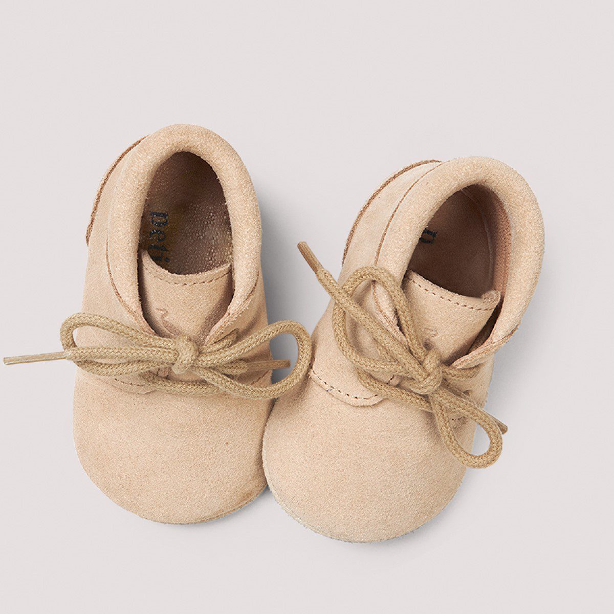 Crib Shoe | Cream Suede