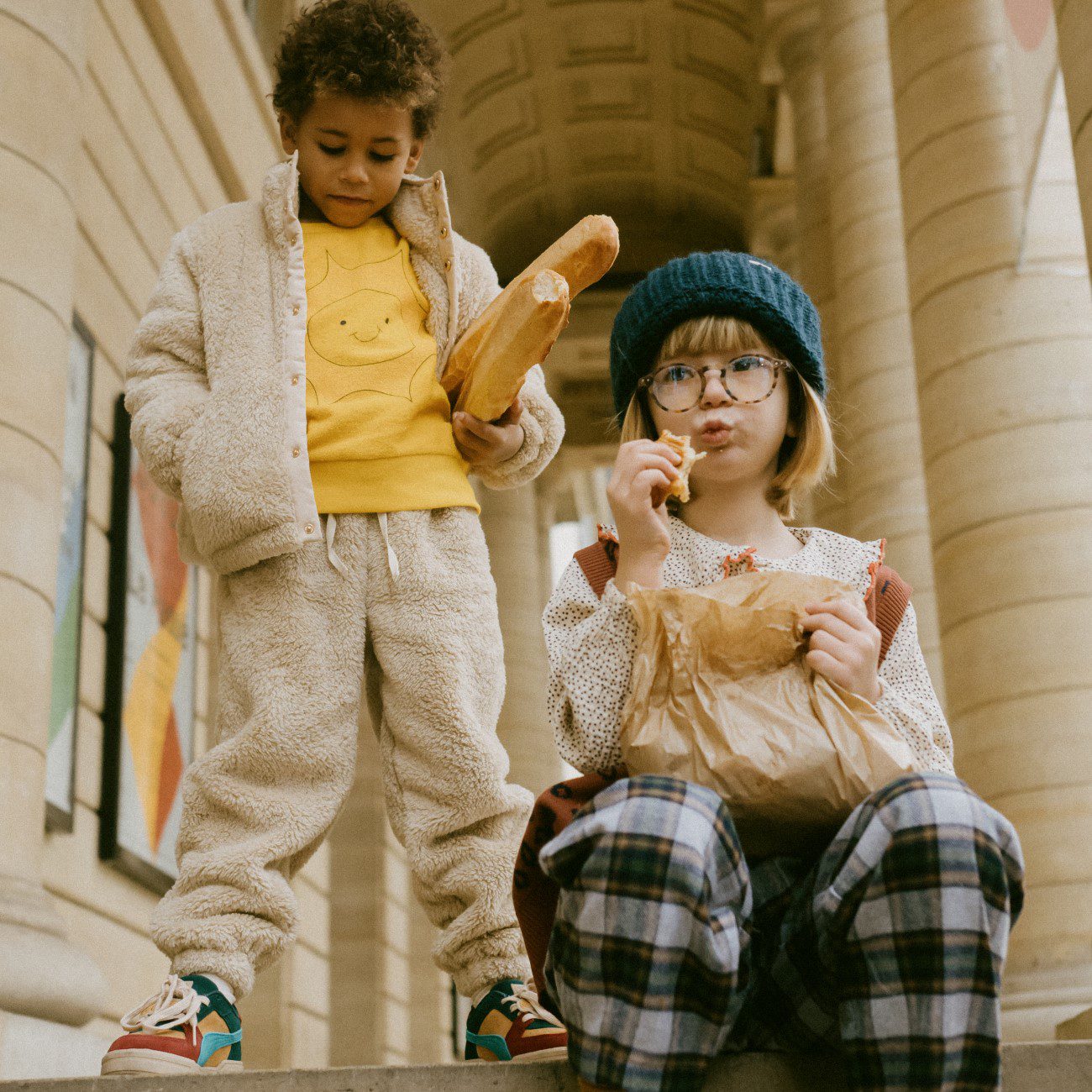 Polar Sherpa Sweatpant | Nude