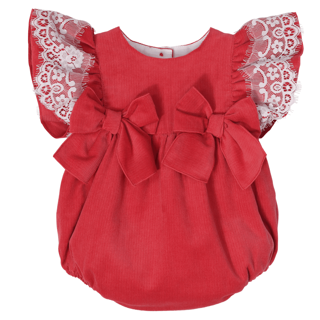 Raspberry Velvet Romper