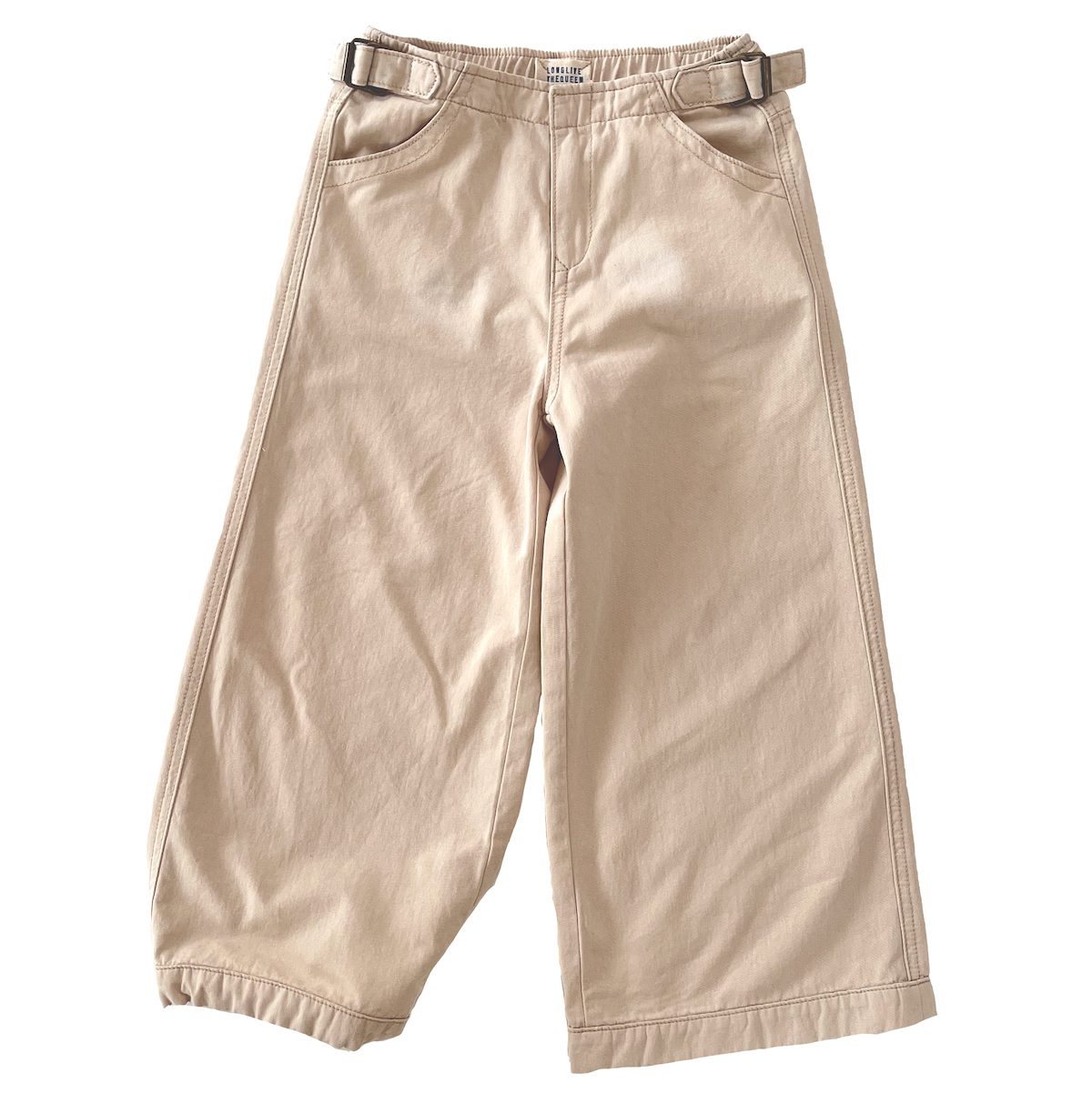 Wide Leg Jeans Natural Canvas