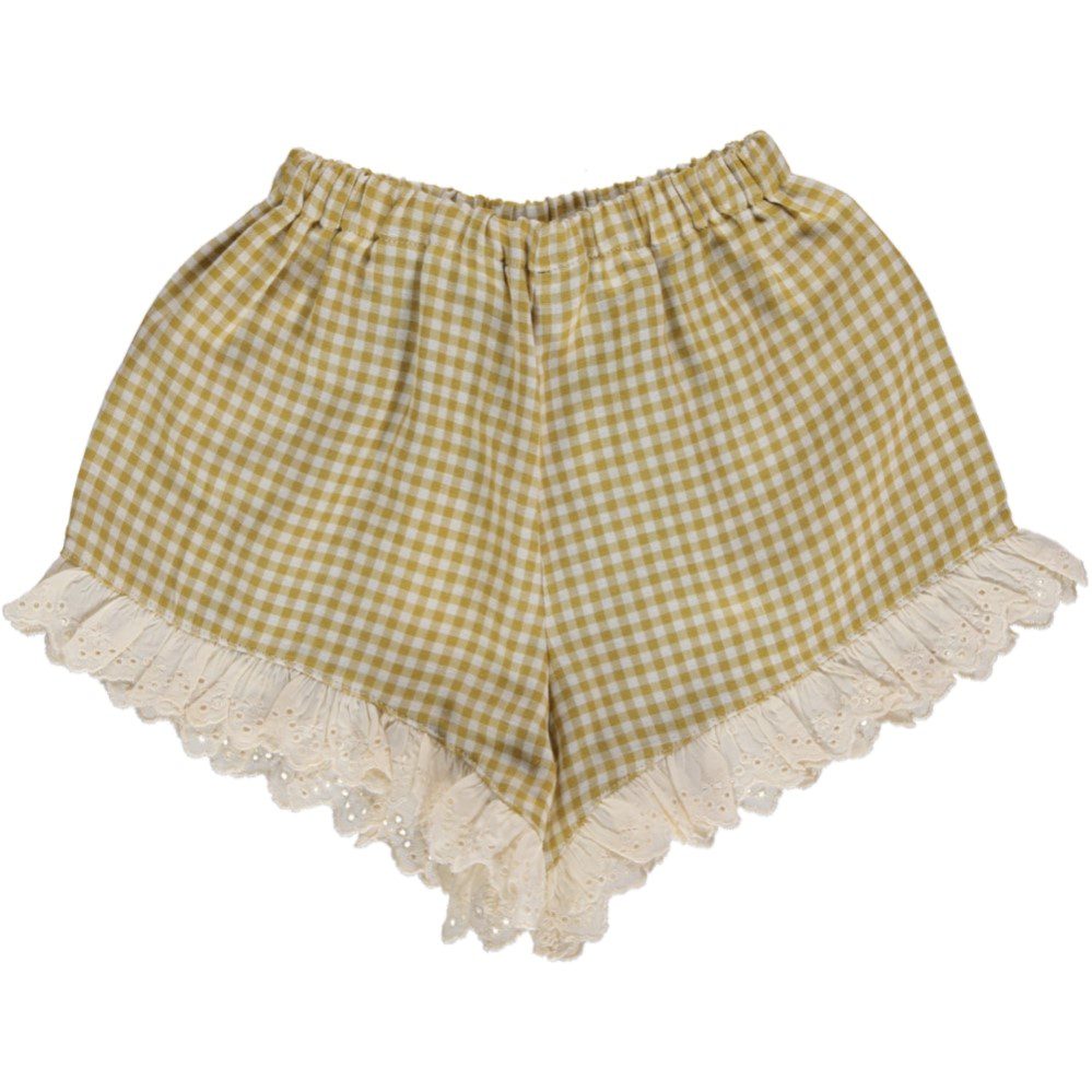 Sarah Shorts | Mustard Vichy
