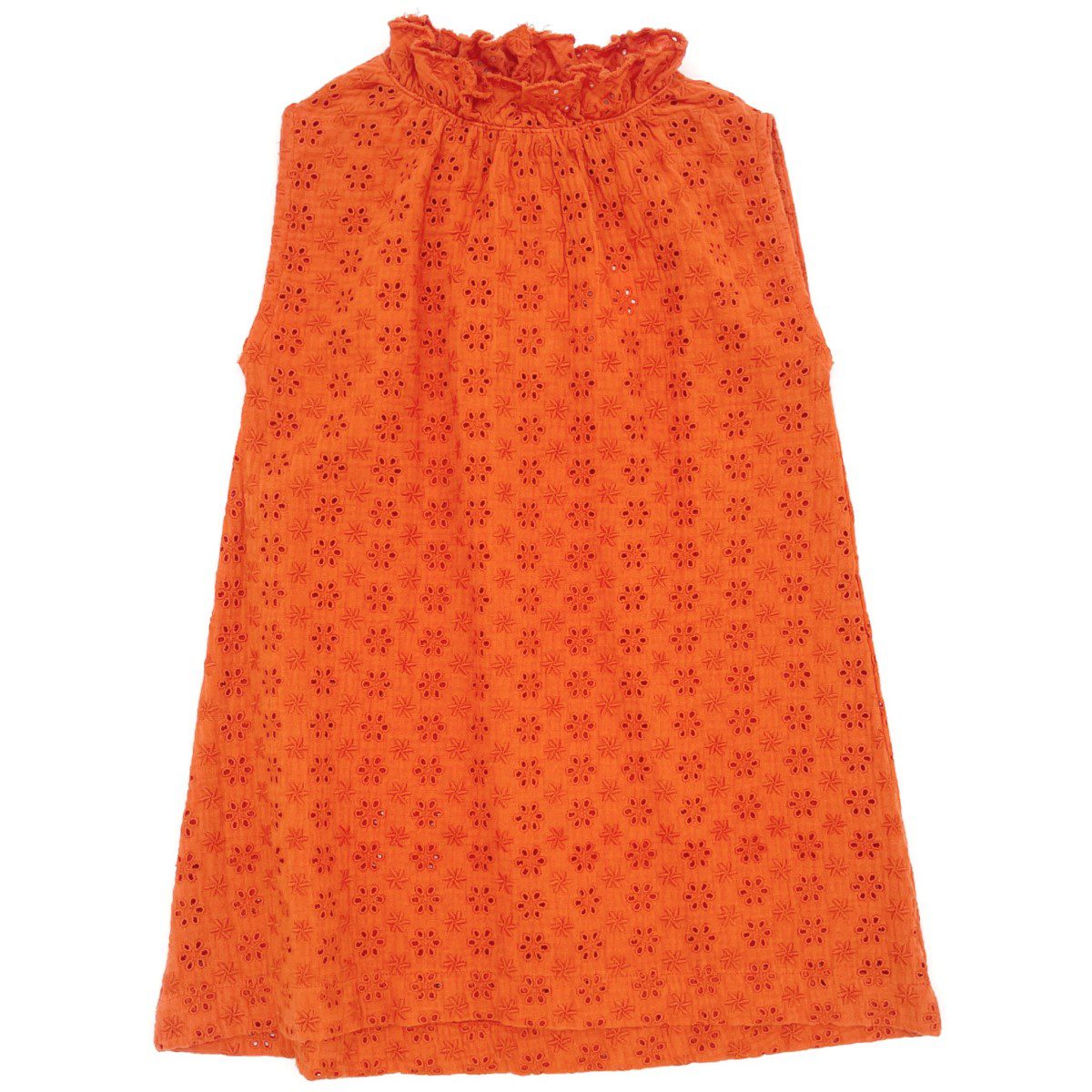 Broderie Dress | Orange
