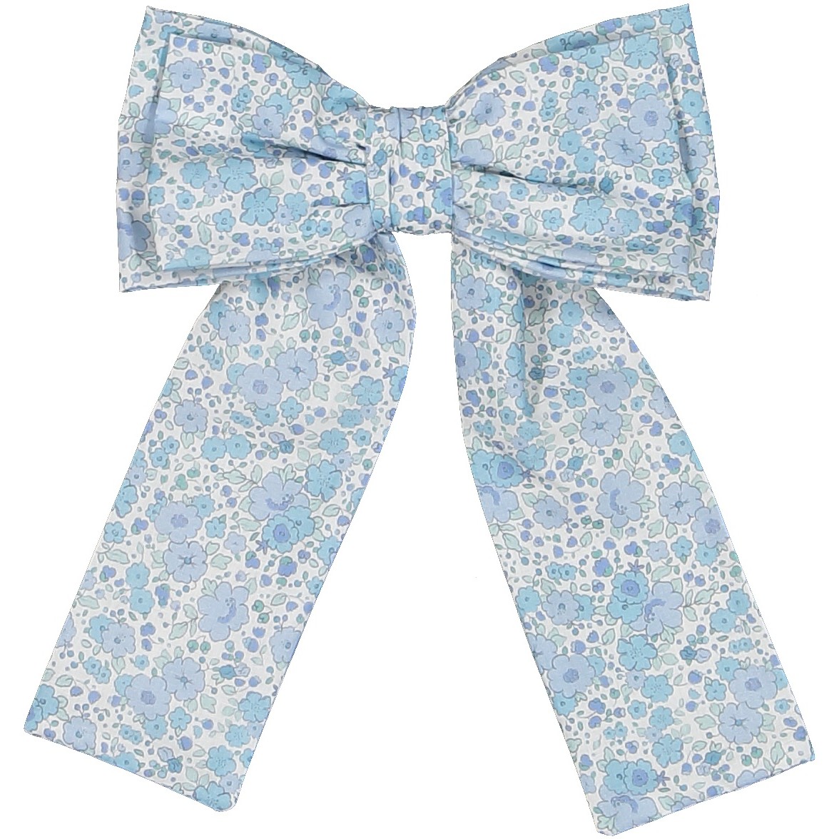 Maryland Blue Ditsy Floral Big Hair Clip