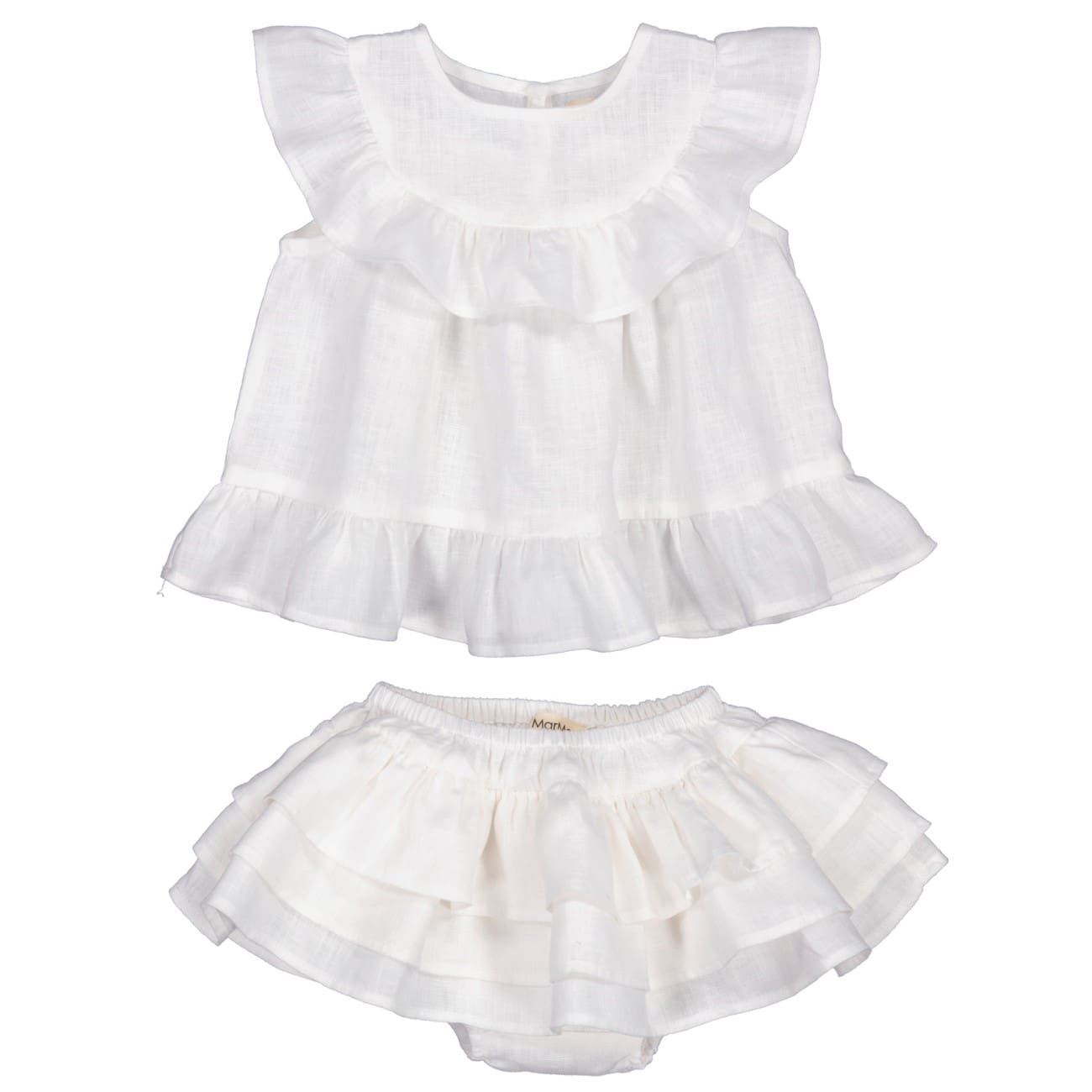 Tipa Top & Paka Bloomers | White
