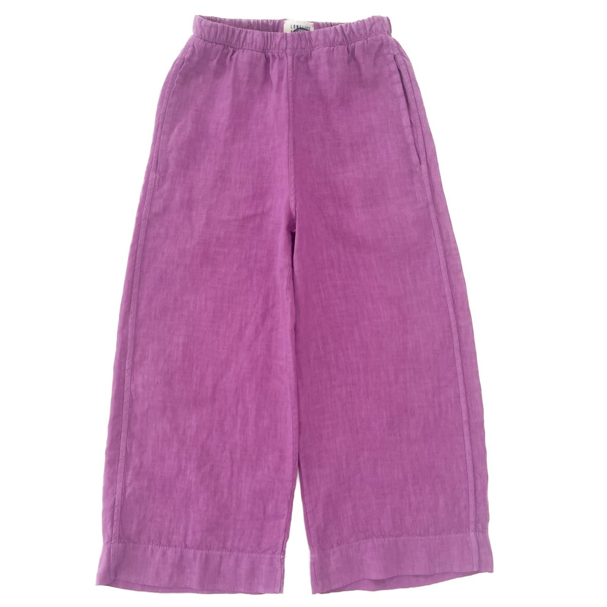24101 Linen Trousers | Purple Linen