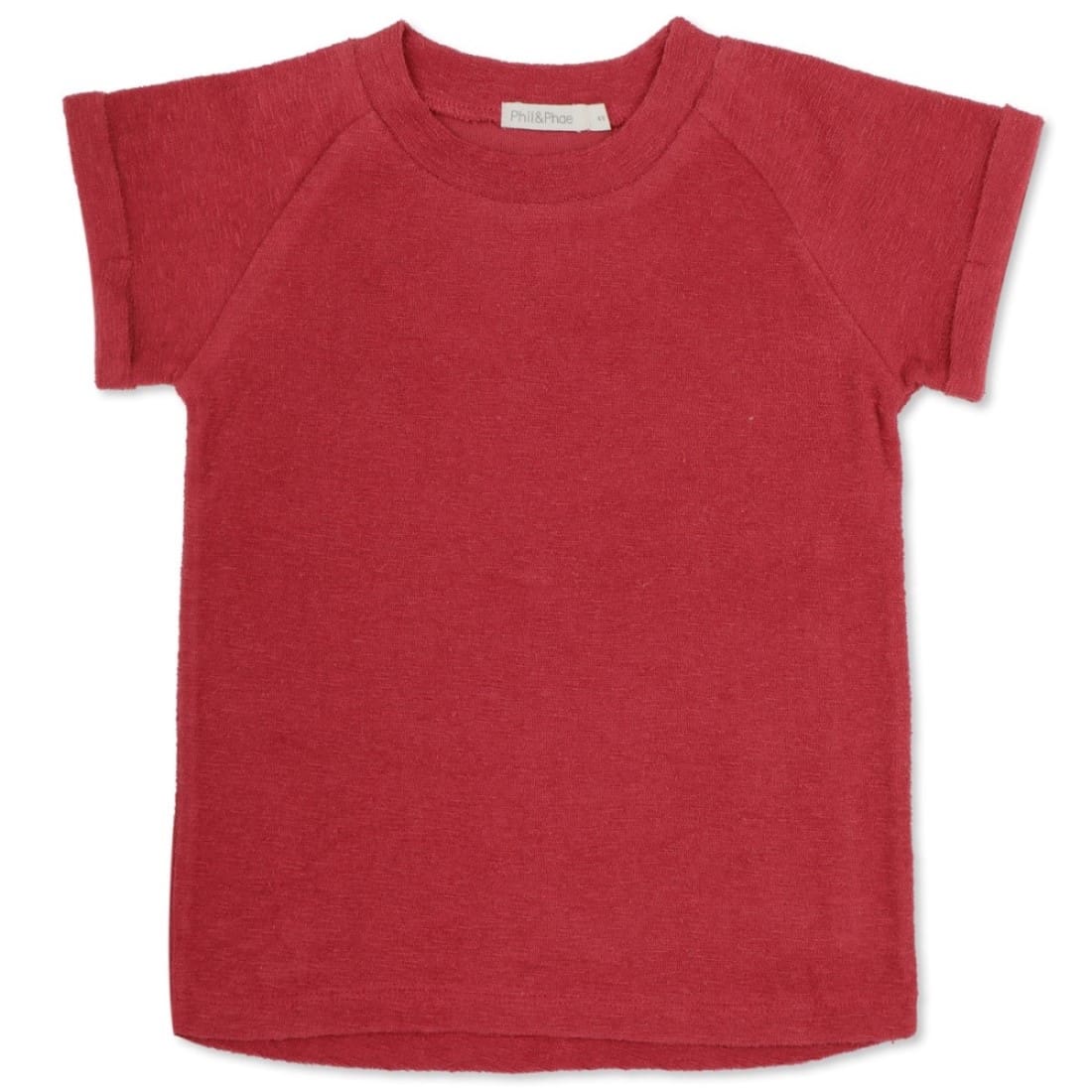 Frotté Raglan Top Slub