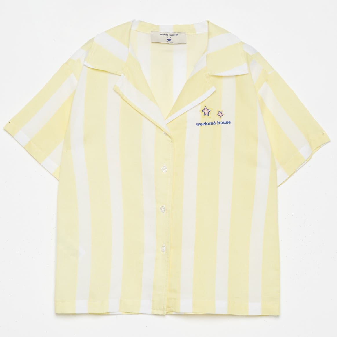 Yellow Stripes Buttoned Shirt