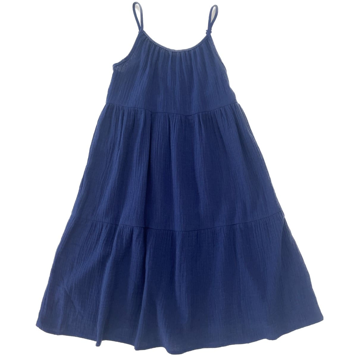 24142 Crinkle Summerdress | Ink Blue