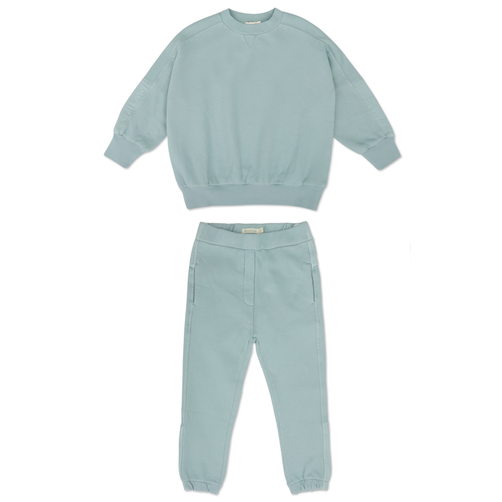 Chunky Sweater & Tapered Pants | Stormy