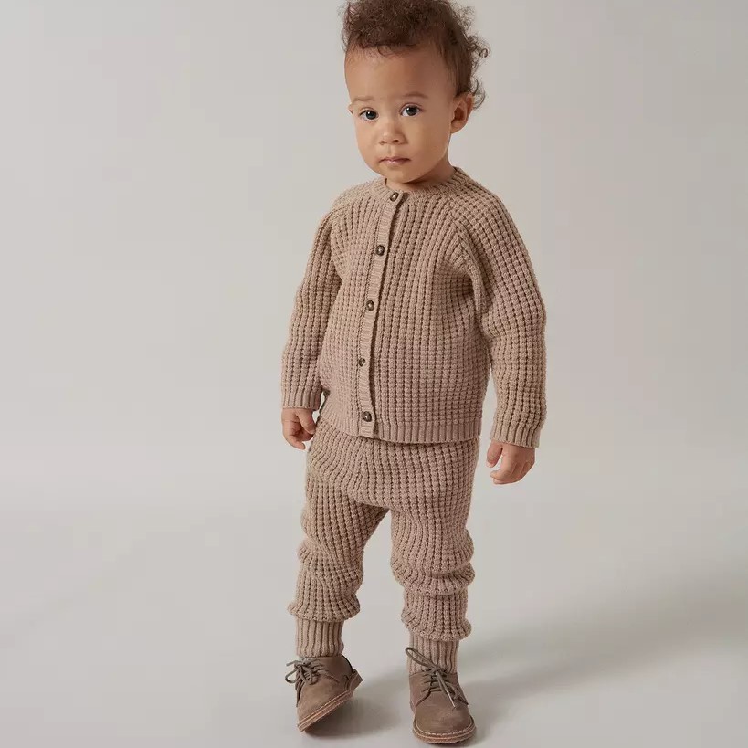 Taki Cardigan & Penn Pants | Driftwood