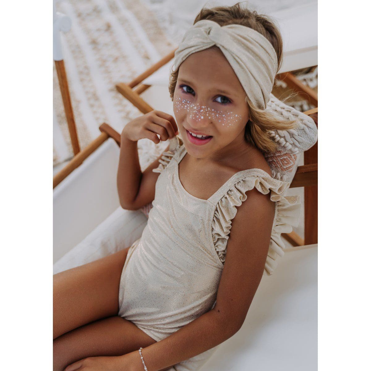 Swimsuit Kismet Gold Glitter