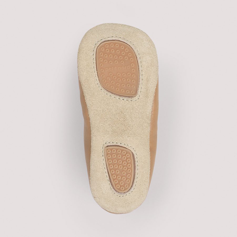 Ballerina Shoe W/ Elastic | Latte