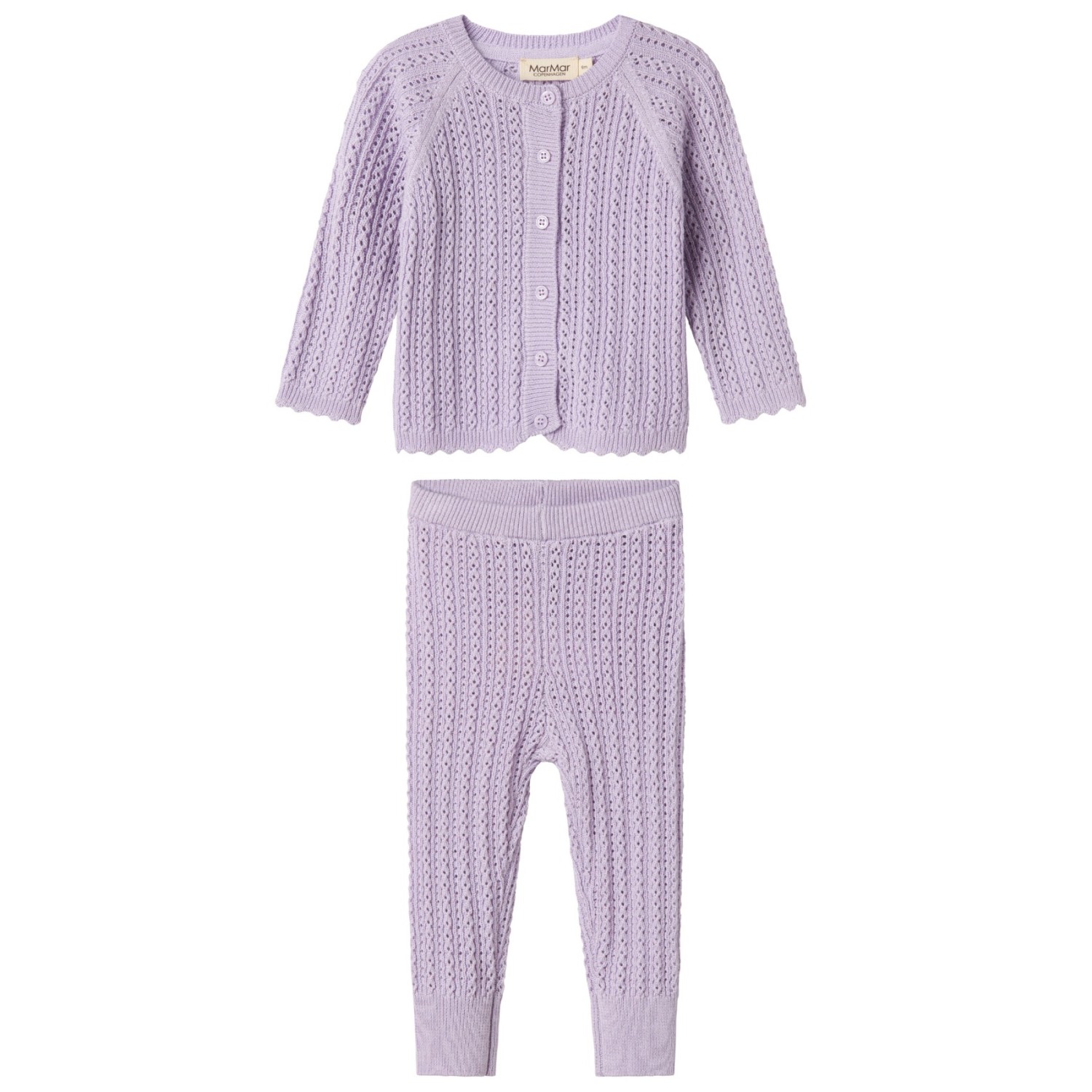 Totti Knit Sweater & Penn Knit Pants Amethyst