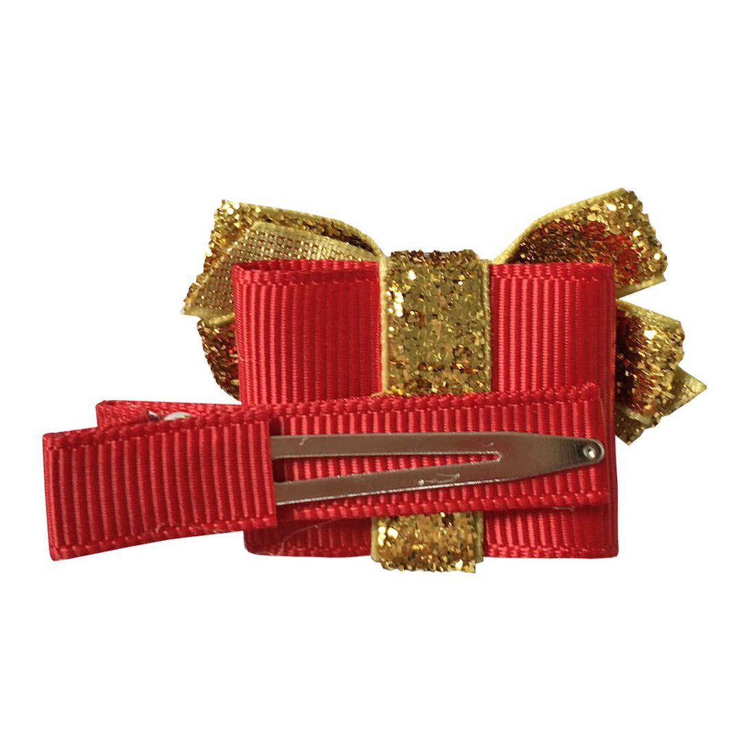 Gift Aligator Clip | Scarlet & Gold